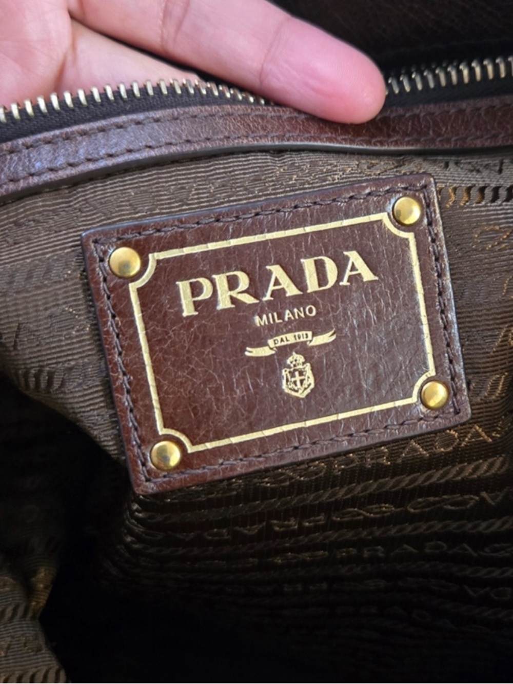 💎 Prada Leather premium soft leather Tote Bag - Picture 5 of 10